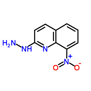 2-肼基-8-硝基-喹啉結(jié)構(gòu)式_55570-69-9結(jié)構(gòu)式