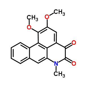 1,2-Dimethoxy-6-methyl-4h-dibenzo[de,g]quinoline-4,5(6h)-dione Structure,55610-02-1Structure