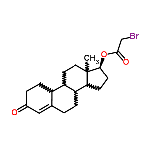 17Beta-bromoacetoxy-19-nortestosterone Structure,55648-44-7Structure