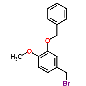 2-(Benzyloxy)-4-(Bromomethyl)-1-methoxyBenzene Structure,55667-12-4Structure