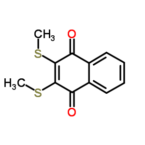 2,3-Bis(methylthio)-1,4-naphthalenedione Structure,55699-85-9Structure