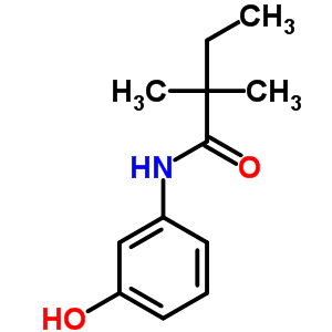 N-(3-hydroxyphenyl)-2,2-dimethyl-butanamide Structure,55791-91-8Structure