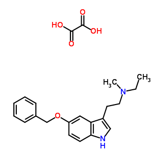 N-ethyl-n-methyl-2-(5-phenylmethoxy-1h-indol-3-yl)ethanamine Structure,5599-46-2Structure