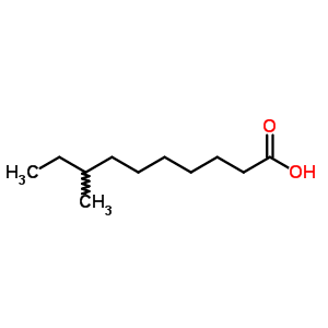 8-Methyldecanoic acid Structure,5601-60-5Structure