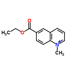 1-甲基喹啉-6-羧酸乙酯結構式_56153-34-5結構式