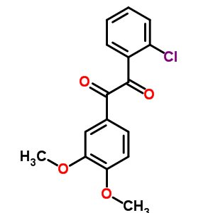 2-氯-3,4-二甲氧基苯偶酰結(jié)構(gòu)式_56159-70-7結(jié)構(gòu)式