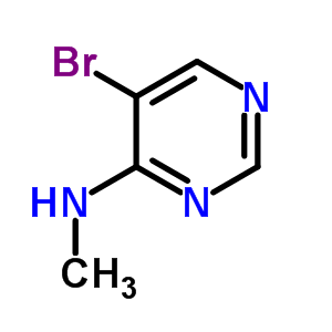 5-Bromo-N-methylpyrimidin-4-amine Structure,56181-38-5Structure