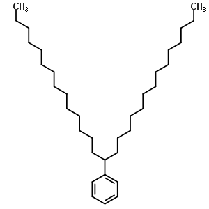 (1-Tetradecylpentadecyl)benzene Structure,56247-97-3Structure