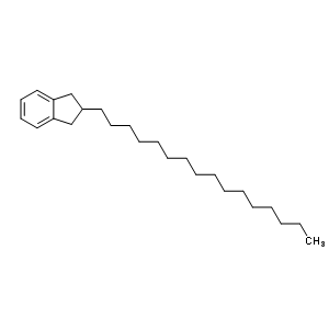 2-Hexadecyl-2,3-dihydro-1h-indene Structure,56248-65-8Structure