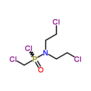 2-Chloro-n-(chloro-(chloromethyl)phosphoryl)-n-(2-chloroethyl)ethanamine Structure,56252-51-8Structure