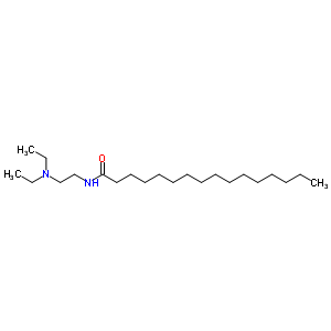 N-[2-(diethylamino)ethyl ]hexadecanamide Structure,56252-82-5Structure