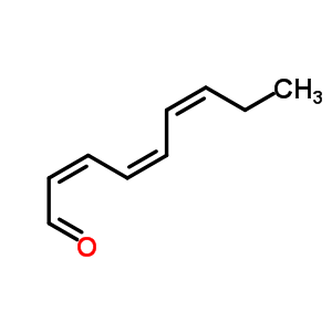 2,4,6-Nonatrienal Structure,56269-22-8Structure