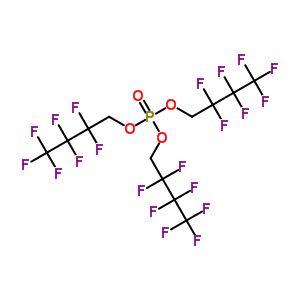 Tris(1h,1h-heptafluorobutyl)phosphate Structure,563-09-7Structure