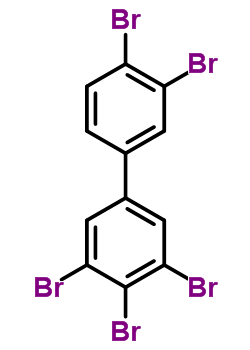 Pentabromo-1,1’-biphenyl Structure,56307-79-0Structure