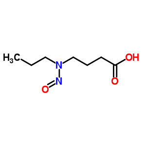 N-propyl-n-(3-carboxypropyl)nitrosamine Structure,56316-37-1Structure