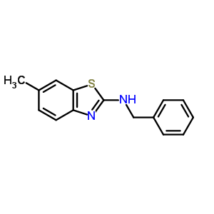 Benzyl-(6-methyl-benzothiazol-2-yl)-amine Structure,56406-14-5Structure