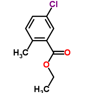 5-Chloro-2-methylbenzoic acid ethyl ester Structure,56427-54-4Structure