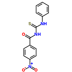 1-(4-Nitrobenzoyl)-3-phenylthiourea Structure,56437-98-0Structure