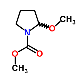 2-Methoxy pyrrolidine methylcarbamate Structure,56475-88-8Structure