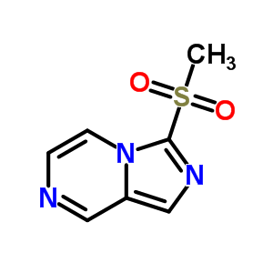 Imidazo[1,5-a]pyrazine,3-(methylsulfonyl)- Structure,56488-24-5Structure