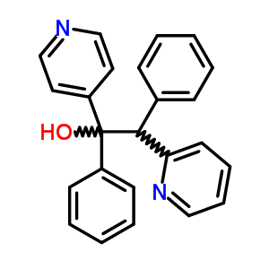 1,2-Diphenyl-1-(4-pyridyl)-2-(2-pyridyl)ethanol Structure,56501-87-2Structure