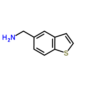 1-Benzothiophen-5-ylmethylamine Structure,56540-52-4Structure