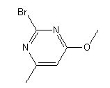 2-Bromo-4-methoxy-6-methylpyrimidine Structure,56545-10-9Structure