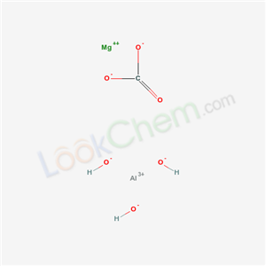 Aluminium magnesium carbonate hydroxide Structure,56560-67-9Structure