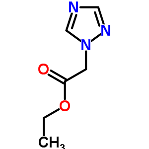 2-(1H-1,2,4-噻唑-1-基)乙酸乙酯結(jié)構(gòu)式_56563-01-0結(jié)構(gòu)式