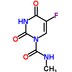 1-Methylcarbamoyl-5-fluorouracil Structure,56563-18-9Structure