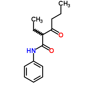 2-乙基-3-氧代-n-苯基-己酰胺結構式_5659-19-8結構式