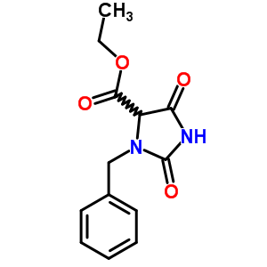 Ethyl 3-benzyl-2,5-dioxo-imidazolidine-4-carboxylate Structure,56598-93-7Structure