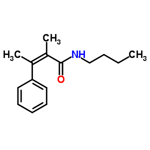 (Z)-n-butyl-α,β-dimethylcinnamamide Structure,56604-97-8Structure