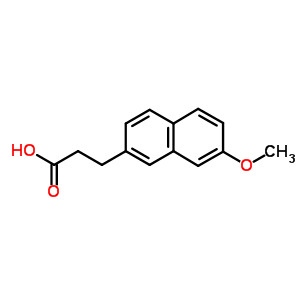 3-(7-Methoxynaphthalen-2-yl)propanoic acid Structure,5665-25-8Structure