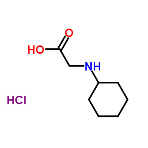 2-(Cyclohexylamino)acetic acid hydrochloride Structure,56676-70-1Structure