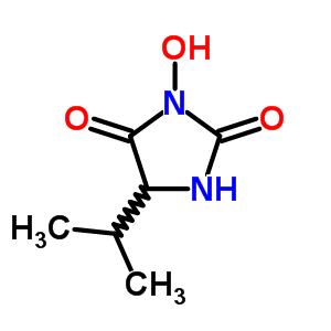 3-Hydroxy-5-isopropylhydantoin Structure,56775-98-5Structure