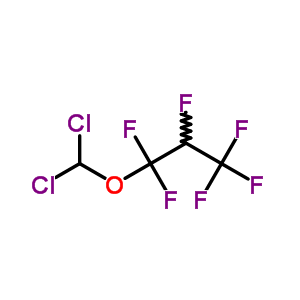 1,1,2,3,3,3-Hexafluoropropyl dichloromethyl ether Structure,56860-82-3Structure