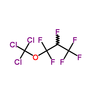 1,1,2,3,3,3-Hexafluoropropyl trichloromethyl ether Structure,56860-83-4Structure