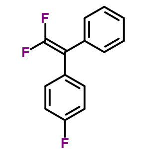 1-(2,2-Difluoro-1-phenyl-vinyl)-4-fluoro-benzene Structure,569-72-2Structure