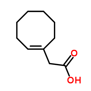 2-[(1E)-1-環(huán)辛烯基]乙酸結構式_56900-24-4結構式