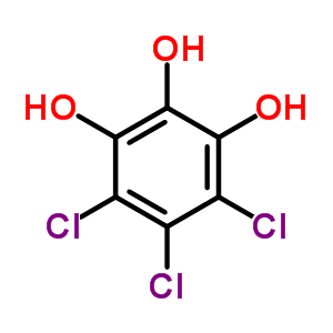 4,5,6-三氯苯-1,2,3-三醇結(jié)構(gòu)式_56961-21-8結(jié)構(gòu)式