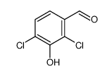 2,4-Dichloro-3-hydroxybenzaldehyde Structure,56962-13-1Structure