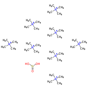 Tetramethylammonium silicate Structure,56982-91-3Structure