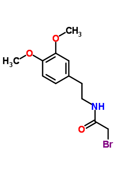 N-(bromoacetyl)homoveratrylamine Structure,56997-75-2Structure