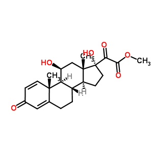 Methyl prednisolonate Structure,57072-99-8Structure