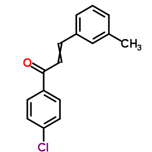 1-(4-Chlorophenyl)-3-(3-methylphenyl)prop-2-en-1-one Structure,57076-82-1Structure