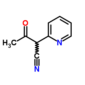 3-氧代-2-吡啶-2-基-丁腈結(jié)構(gòu)式_57115-24-9結(jié)構(gòu)式