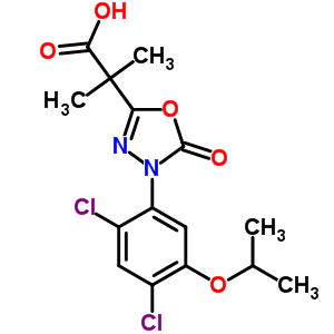 惡草靈酸結(jié)構(gòu)式_57198-84-2結(jié)構(gòu)式