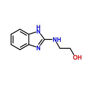 2-(2-Benzimidazoylamino)-1-ethanol Structure,57262-38-1Structure