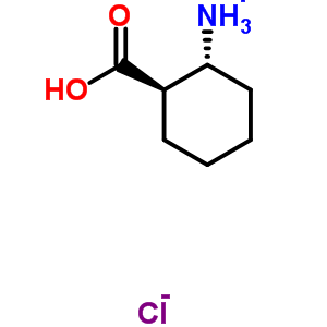 Trans-2-amino-cyclohexanecarboxylic acid hydrochloride Structure,57266-57-6Structure